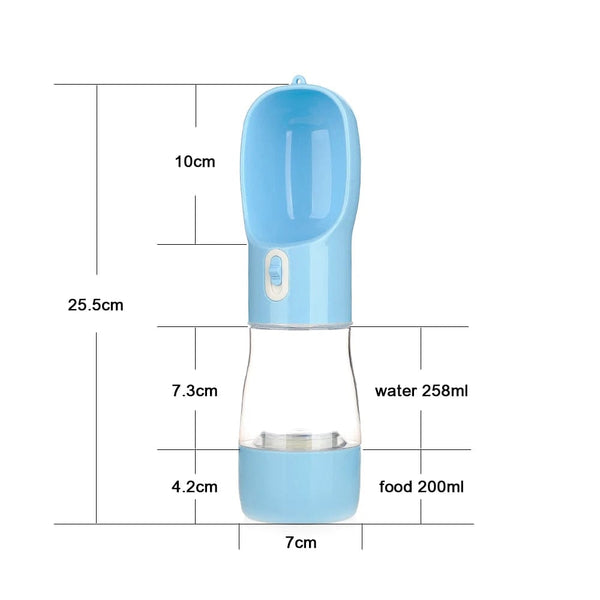 Planet Gates Portable Pet Dog Water Bottle For Small Large Dogs Travel Puppy Cat Drinking Bowl Outdoor Pet Water Dispenser Feeder Pet Product