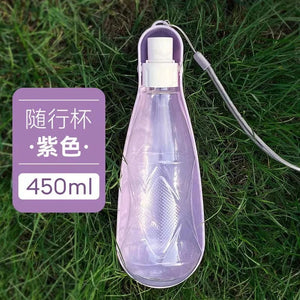 Planet Gates Portable Pet Dog Water Bottle For Small Large Dogs Travel Puppy Cat Drinking Bowl Outdoor Pet Water Dispenser Feeder Pet Product