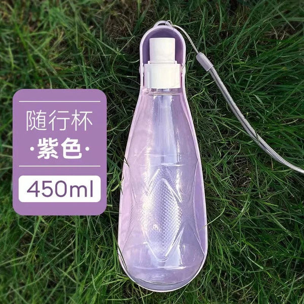 Planet Gates Portable Pet Dog Water Bottle For Small Large Dogs Travel Puppy Cat Drinking Bowl Outdoor Pet Water Dispenser Feeder Pet Product