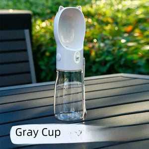 Planet Gates Portable Pet Water Bottle Dog Drinking Water Dispenser Feeding Outdoor Dog Walking Cup Supplies Abspc Material