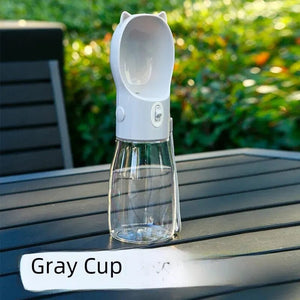 Planet Gates Portable Pet Water Bottle Dog Drinking Water Dispenser Feeding Outdoor Dog Walking Cup Supplies Abspc Material