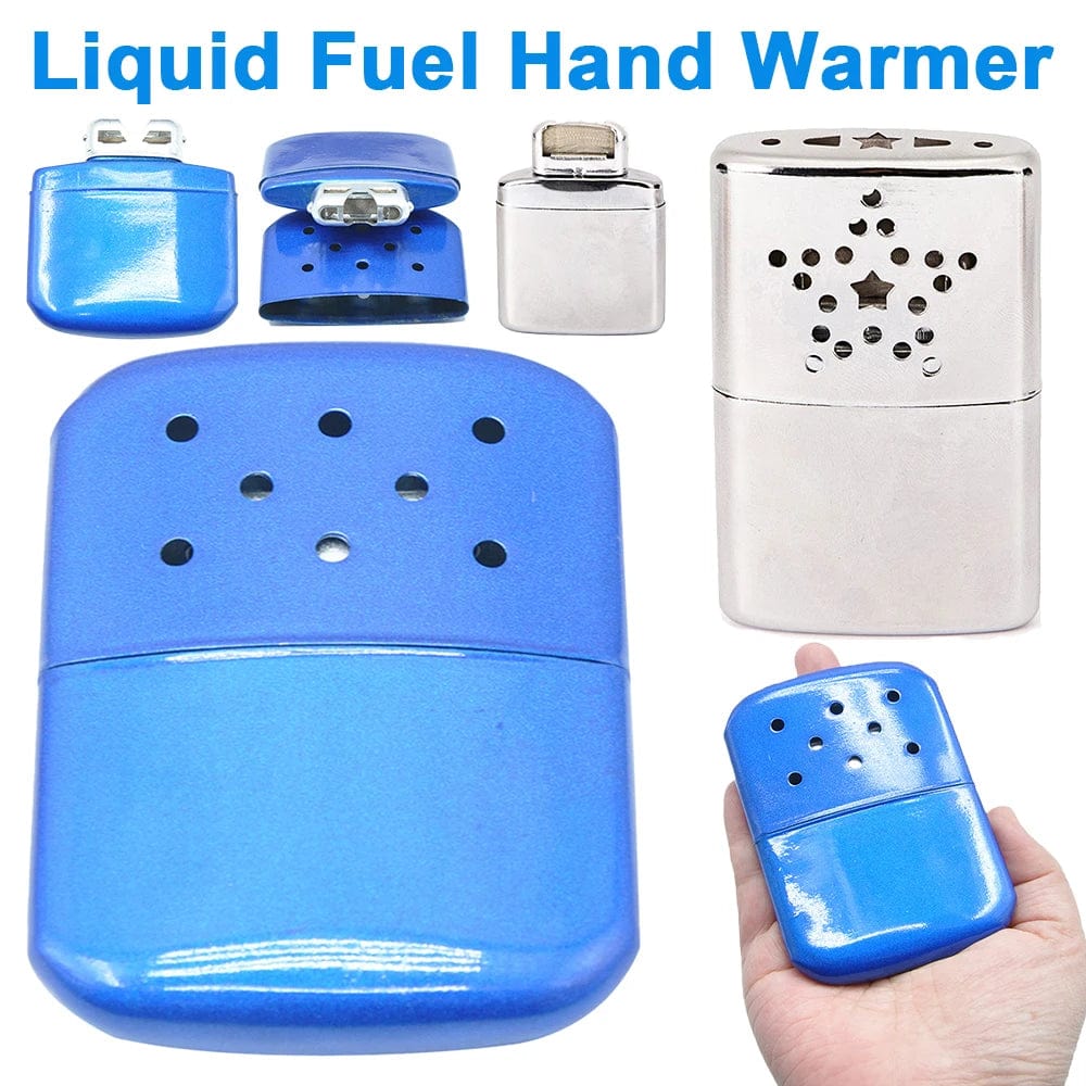 Planet Gates Portable Pocket Handy Hand Warmers Reusable Refillable Fuel Mini Hand Warmer Winter Accessories Ultralight for Outdoor Fishing