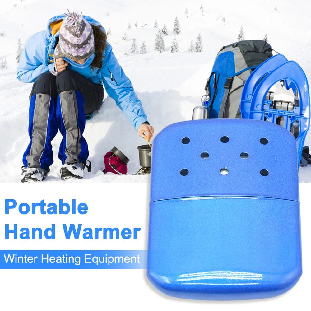 Planet Gates Portable Pocket Handy Hand Warmers Reusable Refillable Fuel Mini Hand Warmer Winter Accessories Ultralight for Outdoor Fishing