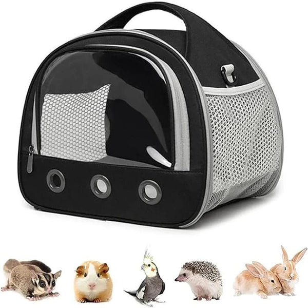 Planet Gates Portable Small Animal Carrier Bag Guinea Pig Carrier Cage Pet Carrier for Hamster Hedgehog Parrots Rat and Other Small Animals