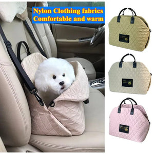 Planet Gates Portable Warm Kennel Pet Dog Carrier Bag Car Seat Control Nonslip Dog Carriers Safe, Puppy Cat Pet Bed Chihuahua Pet Products