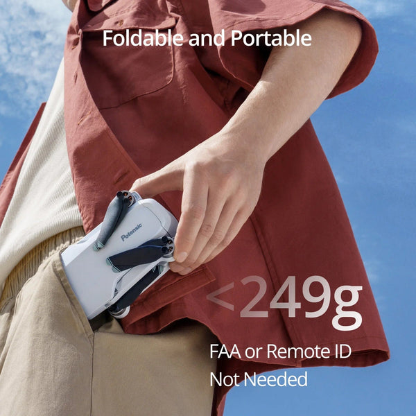 Planet Gates Potensic 4K Mini Drone 3 Axis Gimbal 6KM GPS Professional Camera Drones Brushless RC Toy Quadcopter for Travel Gifts ATOM