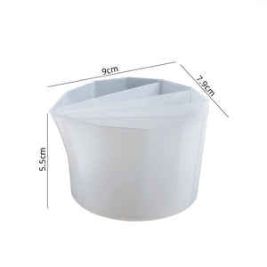 Planet Gates Pour Split Cup Silicone Epoxy Mix For Paint Pouring Cups DIY Resin Tool Epoxy Resin Acrylic Paint Resin Mold Jewelry Making Tool
