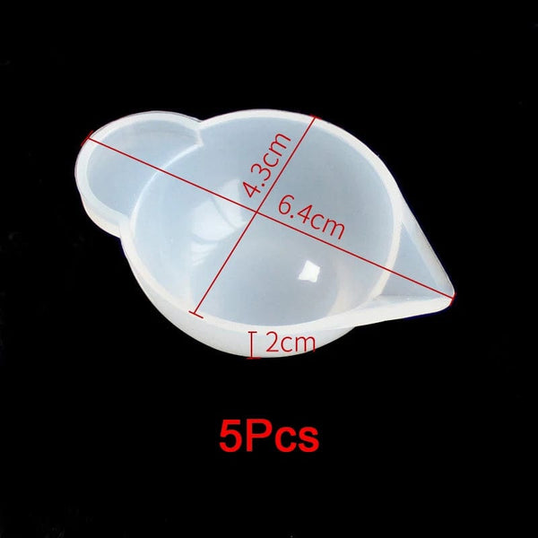 Planet Gates Pour Split Cup Silicone Epoxy Mix For Paint Pouring Cups DIY Resin Tool Epoxy Resin Acrylic Paint Resin Mold Jewelry Making Tool