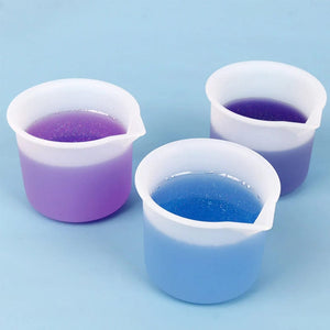 Planet Gates Pour Split Cup Silicone Epoxy Mix For Paint Pouring Cups DIY Resin Tool Epoxy Resin Acrylic Paint Resin Mold Jewelry Making Tool