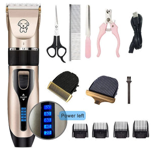 Planet Gates Power-E Dog Clipper Dog Hair Clippers Grooming (Pet/Cat/Dog/Rabbit) Haircut Trimmer Shaver Set Pets Cordless Rechargeable Professional