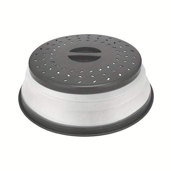 Planet Gates PP+TPE 1pc, Large Collapsible Microwave Lid, Lid For Heating Food, Meal Prep Gadget, Collapsible Foldable Cover, Kitchen Gadgets, Kitchen Stuff, Kitchen Accessories, Home Kitchen Items