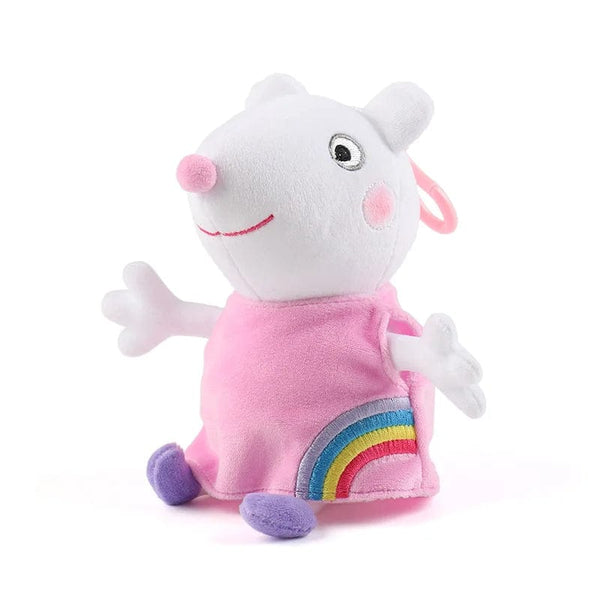 Planet Gates PP058 19cm 100% Genuine PEPPA PIG Stuffed Soft Doll Peppa George Zoe Suzy Rebecca Emily Danny Pedro bear Dinosaur Children Plush toy