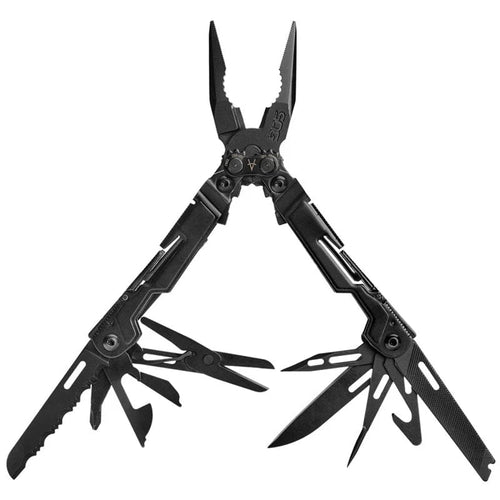 Planet Gates PP1002 / CHINA / 5 Inches SOG 18 in 1 PowerPint Multi-Tool Pliers Mini EDC Fishing Folding Hand Tools Outdoor Survival Camping Equipments- PP1001/1002-CP