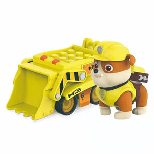 Planet Gates PPB-130133A-opp Genuine Paw Patrol Vehicle Chase Skye Marshall Pull Back Cars Playset Building Blocks Ryder Figure Children Toys Birthday Gifts