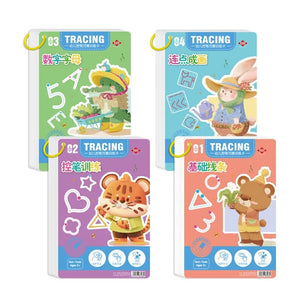 Planet Gates Practice Copybook Control Training Book Magical Tracing Workbook Reusable Magic Children Montessori Drawing Education Stationery