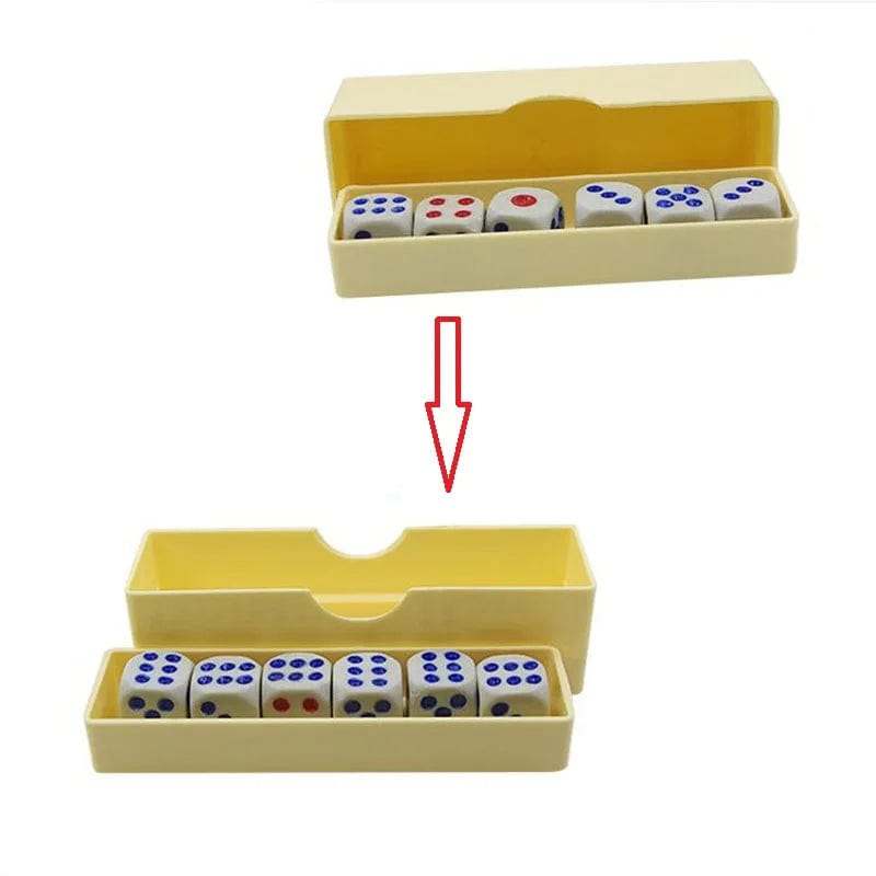 Planet Gates Prediction Dices (Normal Dice) Magic Tricks Close Up Six Die Flash Change Magia Mentalism Illusion Gimmick Props Toys for Kids