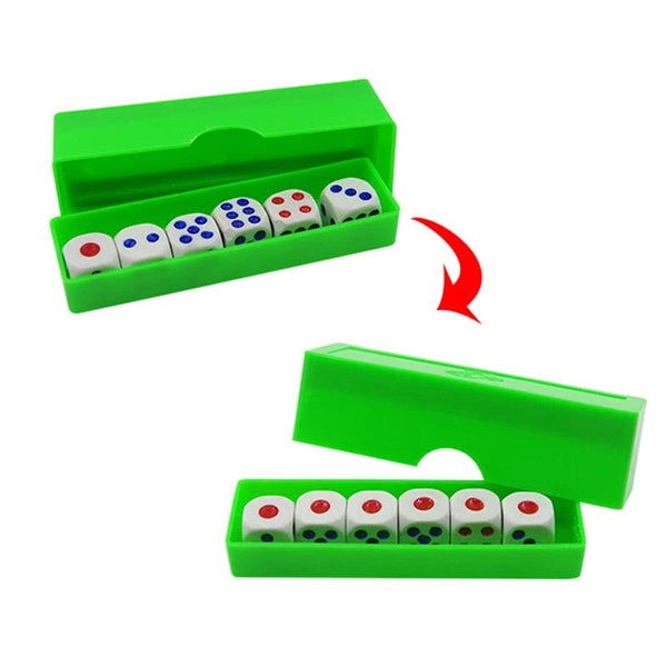Planet Gates Prediction Dices (Normal Dice) Magic Tricks Close Up Six Die Flash Change Magia Mentalism Illusion Gimmick Props Toys for Kids