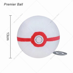 Planet Gates Premier Ball 9Styles Pokemon Plush Pokeball Stuffed Toy Master Ball Poke Ball Great Ball Beast Ball Dusk Ball Hisuian Ultra Ball Peluche Doll