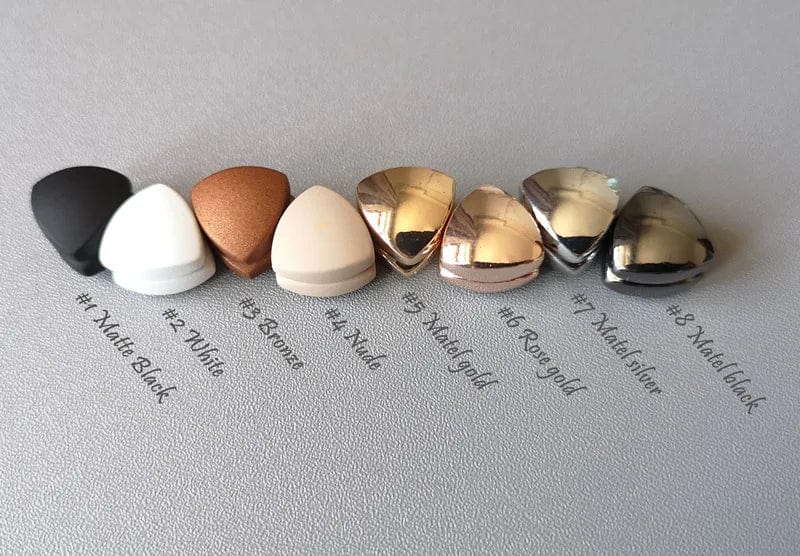 Planet Gates 40 Pieces / CHINA Premium 1 Pair Triangle Strong Magnet Hijabs Clip Accessories Muslim Women's Safety No Hole Fixed Turban Scarf Pins Brooches