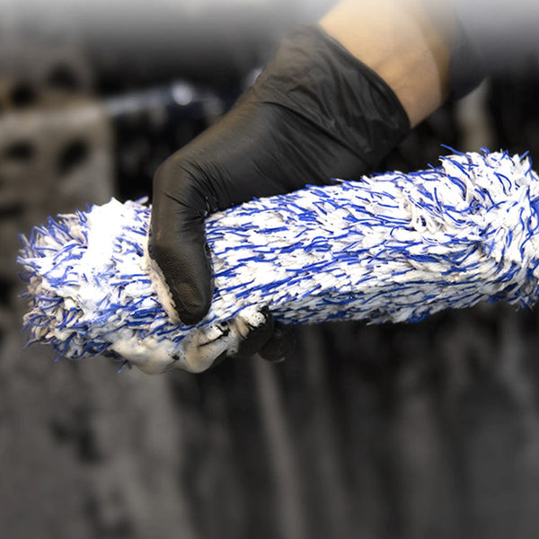 Planet Gates Premium Car Wheel Brush - Non-Slip Handle & Easy Cleaning for Rims & Spokes - Car Accessories