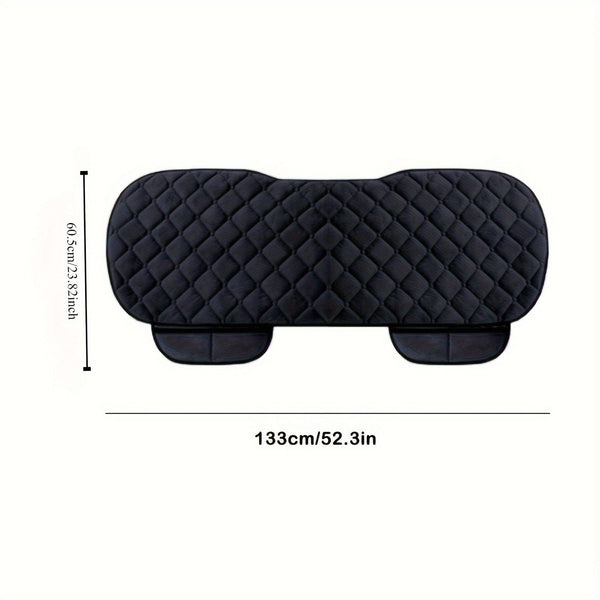 Planet Gates Premium Quality Car Seat Cover - Plush and Comfortable Rear Seat Accessories - 1pc