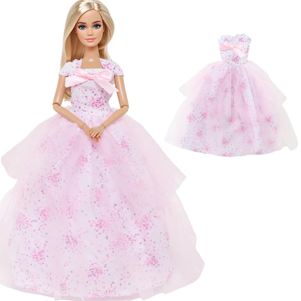Planet Gates Pretty Doll Longuette Evening Dress For Barbie Doll Clothes Accessories,Toys For Girls,Birthday Present  Christmas Gift