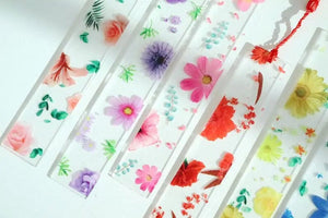 Planet Gates Pretty Flower Acrylic Ruler Bookmarks with Tassels 14cm Ruler Bookmark Student Teacher Stationery School/office Supplies