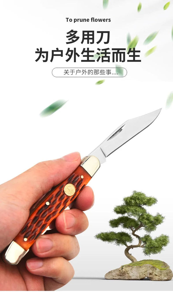 Planet Gates Primary color Grafting knife tool Fruit tree seedlings  bud cutting wood tree gardening bonsakes flesh-rich cutting knife