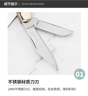 Planet Gates Primary color Grafting knife tool Fruit tree seedlings  bud cutting wood tree gardening bonsakes flesh-rich cutting knife