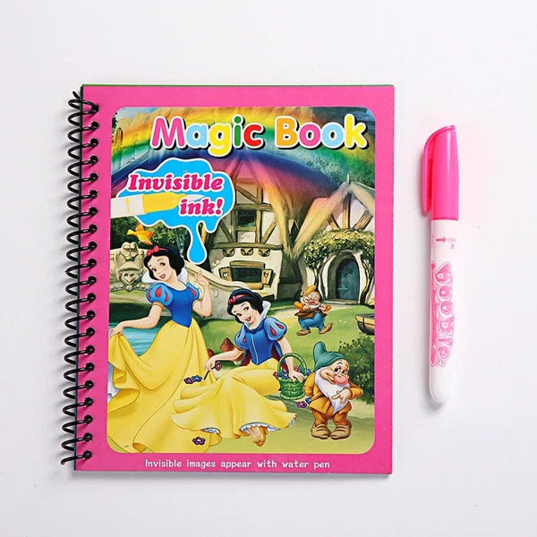Planet Gates Princess Disney Kids Puzzle Graffiti Painting Book Cartoon Anime Frozen Spiderman Cars Sofia Princes Mickey DIY Magic Watercolor Painting