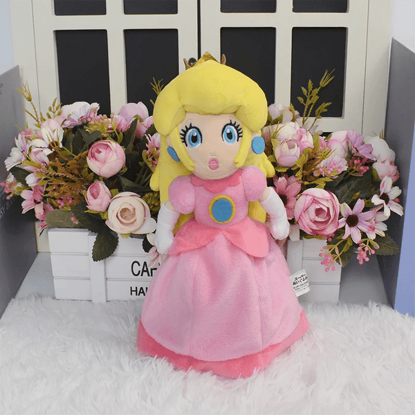 Planet Gates Princess Peach Mario Plush Toys Kawaii Stuffed Dolls Cartoon Cute Dolls Birthday Christmas Gift For Kids Collection