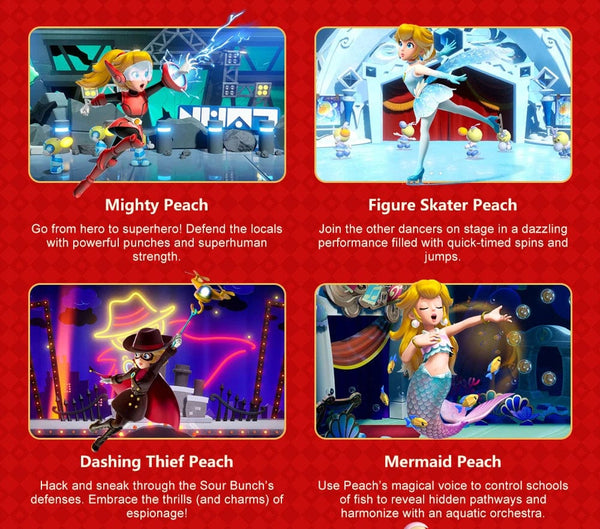 Planet Gates Princess Peach : Showtime! Nintendo Switch Game Deals 100% Official Original Physical Game Card for Nintendo Switch OLED Lite