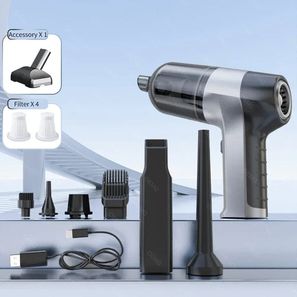 Planet Gates Pro 2hepa Brush / CHINA Car Vacuum Cleaner 150000PA Strong Suction Portable Wireless Cleaner for Home Appliance Poweful Car Cleaner for Keyboard