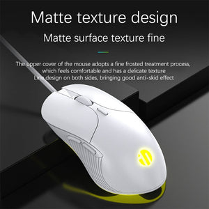 Planet Gates Profession Wired Gaming Mouse 6 Buttons 4800 DPI LED Optical USB Computer Mouse For PC laptop Gamer Mice Mute Wired Mouse
