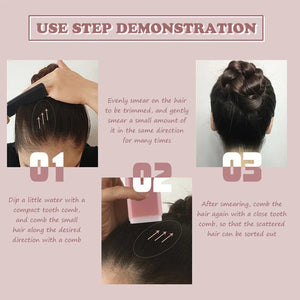 Planet Gates Professional 15g Broken Hair Artifact Hair Wax Stick Gel Cream Styling Hair Frizz Fixed Fluffy Children Men & Women Styling Wax