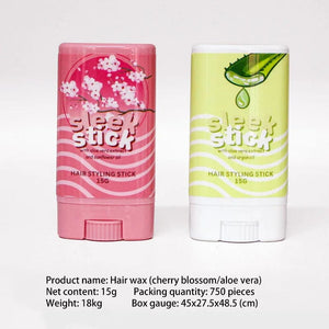 Planet Gates Professional 15g Broken Hair Artifact Hair Wax Stick Gel Cream Styling Hair Frizz Fixed Fluffy Children Men & Women Styling Wax