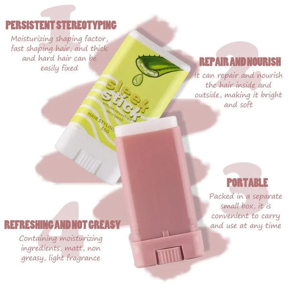 Planet Gates Professional 15g Broken Hair Artifact Hair Wax Stick Gel Cream Styling Hair Frizz Fixed Fluffy Children Men & Women Styling Wax