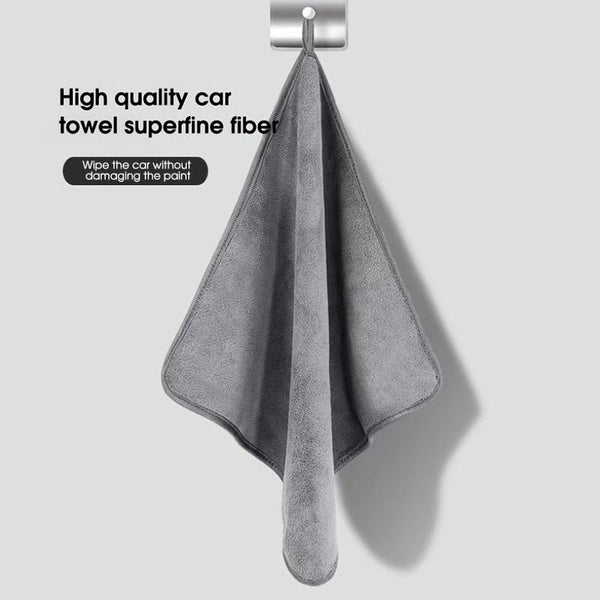 Planet Gates Professional-Grade Car Wash Towel Microfiber Double-Sided Car Wash With Towel Towel Car Cloth Absorbing Water Without Hair Loss Thickened Towel