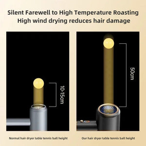 Planet Gates Professional Hair Dryer Hot Cold Wind Air Brush Hairdryer Negative Lonic Blow Dryer  Strong PowerDryer Salon Tool 2400W 3th Gear