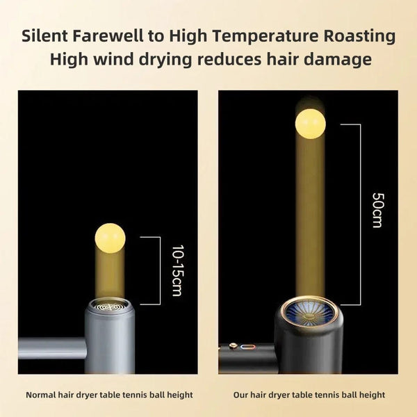 Planet Gates Professional Hair Dryer Hot Cold Wind Air Brush Hairdryer Negative Lonic Blow Dryer  Strong PowerDryer Salon Tool 2400W 3th Gear