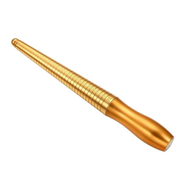 Planet Gates Professional Ring Enlarger Stick Mandrel Handle Hammers Ring Sizer Finger Measuring Stick For DIY Jewelry Making Measuring Tools