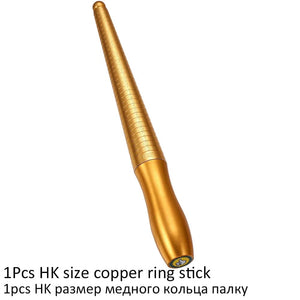 Planet Gates Professional Ring Enlarger Stick Mandrel Handle Hammers Ring Sizer Finger Measuring Stick For DIY Jewelry Making Measuring Tools