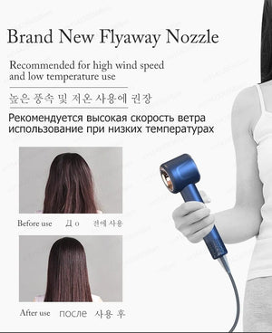 Planet Gates Professional Super Hair Dryer Negative Ion Quick Dry Leafless Hair dryers Salon Home Appliances Constant Temperature Hair Care