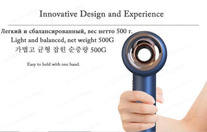Planet Gates Professional Super Hair Dryer Negative Ion Quick Dry Leafless Hair dryers Salon Home Appliances Constant Temperature Hair Care