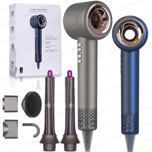 Planet Gates Professional Super Hair Dryer Negative Ion Quick Dry Leafless Hair dryers Salon Home Appliances Constant Temperature Hair Care
