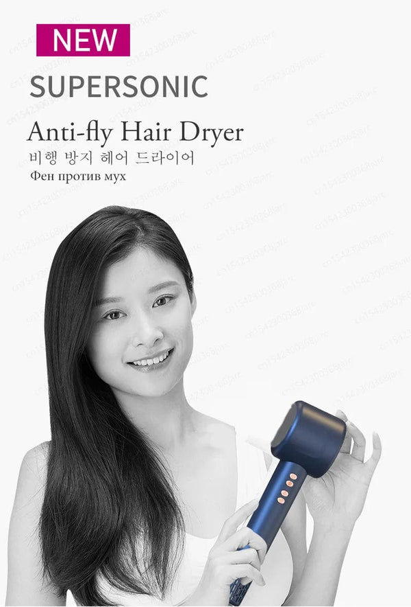 Planet Gates Professional Super Hair Dryer Personal Hair Care Styling Negative ion Salon Tool Constant Anion Electric Leafless Hair Dryers