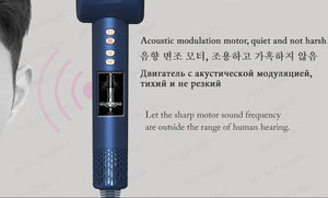 Planet Gates Professional Super Hair Dryer Personal Hair Care Styling Negative ion Salon Tool Constant Anion Electric Leafless Hair Dryers