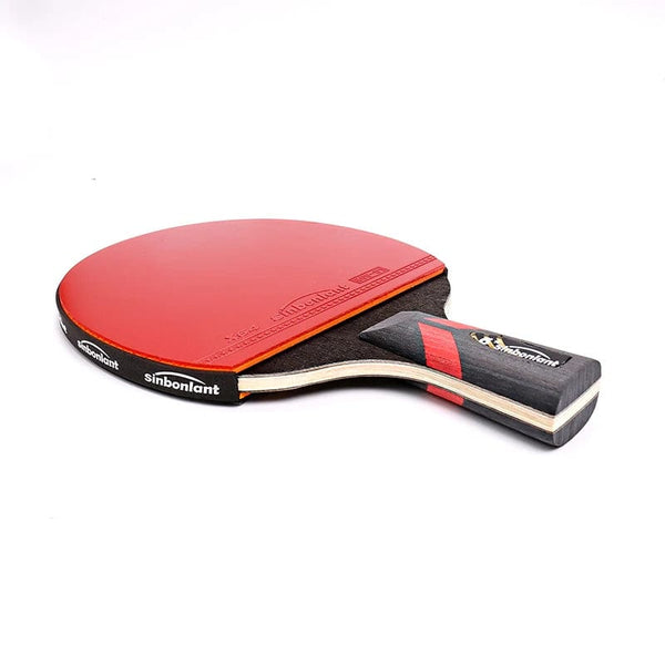 Planet Gates Professional Tennis Table Racket Short Long Handle Carbon Blade Rubber With Double Face Pimples In Ping Pong Rackets With Case