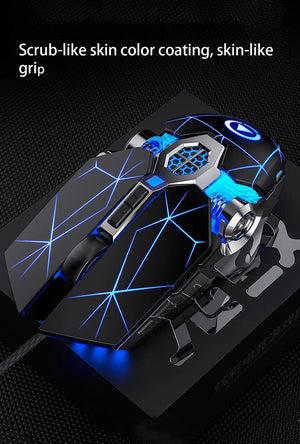 Planet Gates Professional USB Wired Gaming Mouse 6 Button 3200DPI LED Optical Computer Mouse Game Mice Silent Mouse Mause For PC laptop Gamer