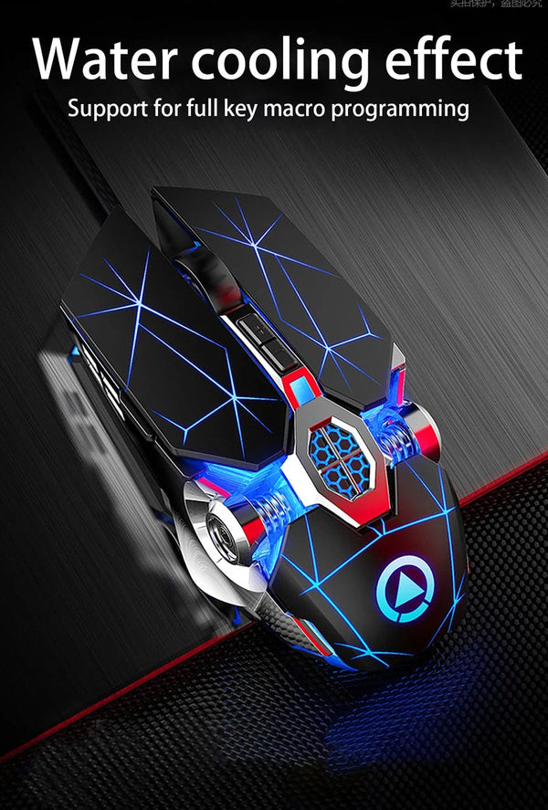 Planet Gates Professional USB Wired Gaming Mouse 6 Button 3200DPI LED Optical Computer Mouse Game Mice Silent Mouse Mause For PC laptop Gamer